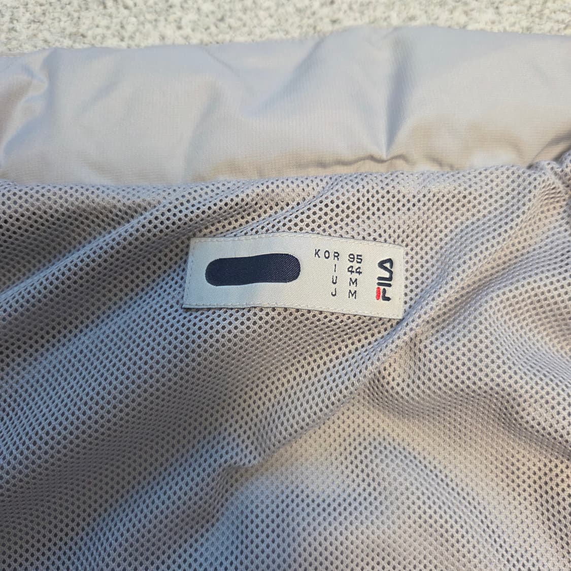 Fila 휠라 그레이 바람막이 자켓 L(100) 상품이미지4