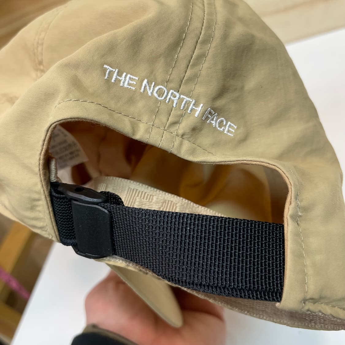 노스페이스 연한브라운 나일론 볼캡 상품이미지6