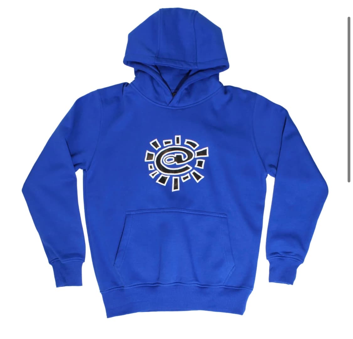 always do what you should do 썬 후드 로얄블루 상품이미지1