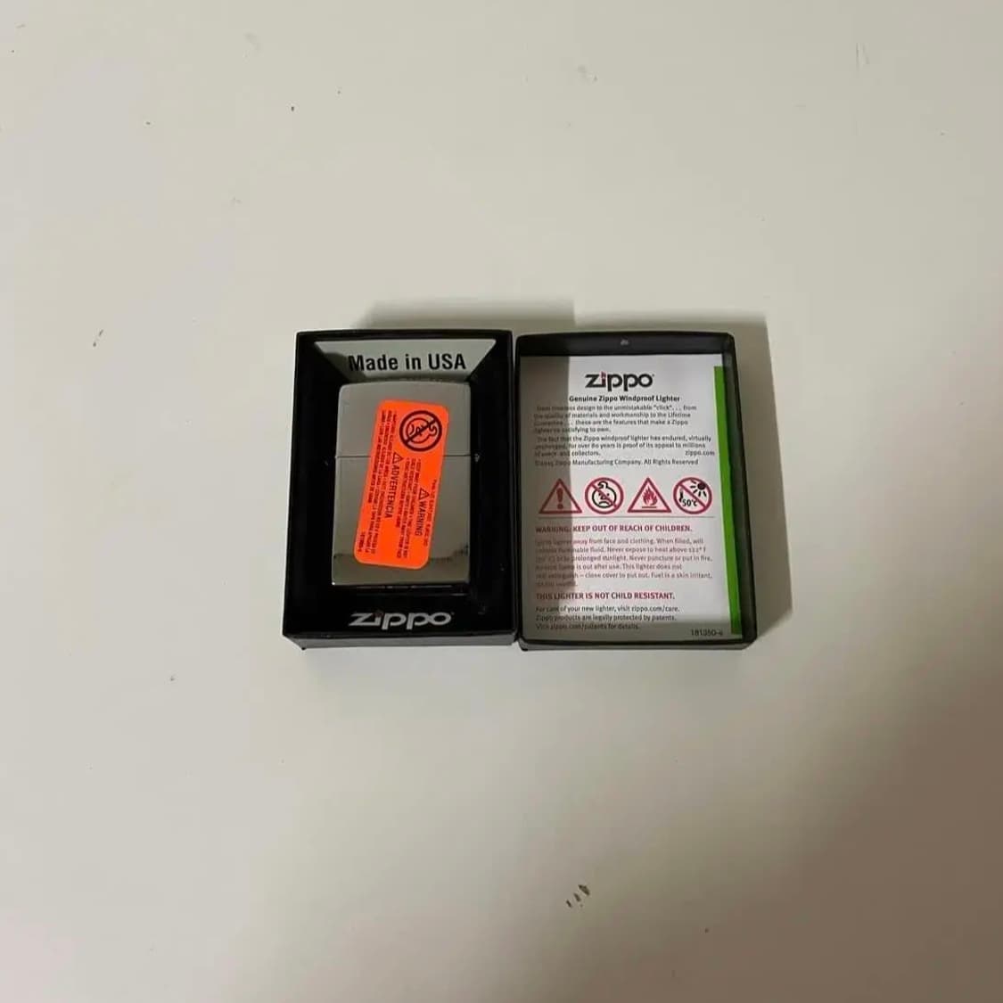 [Free] 15FW 슈프림 Supreme 지포 Zippo 실버 상품이미지2