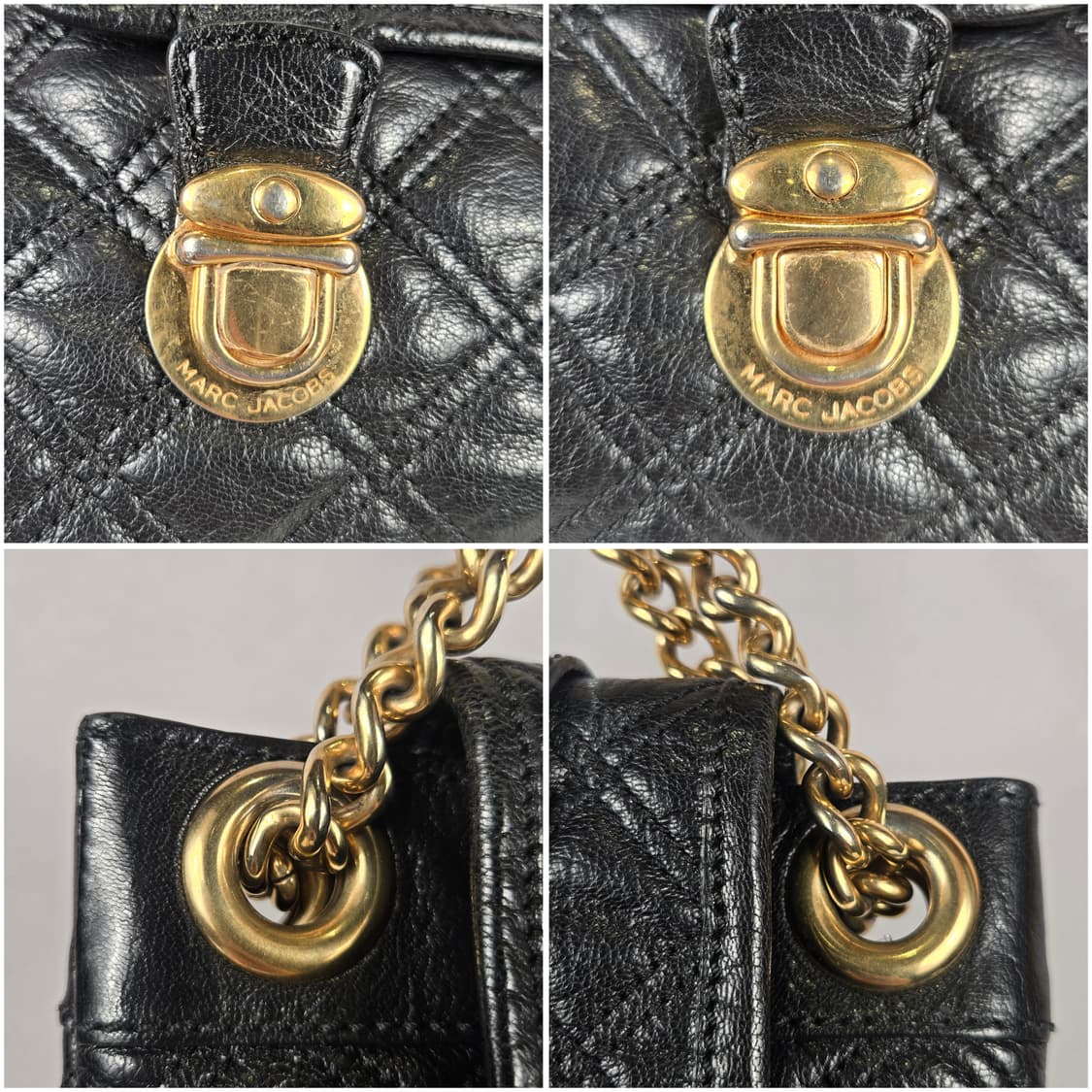 마크제이콥스 고트 스킨 퀼팅 골드 체인 숄더백 가방 정품 상품이미지7