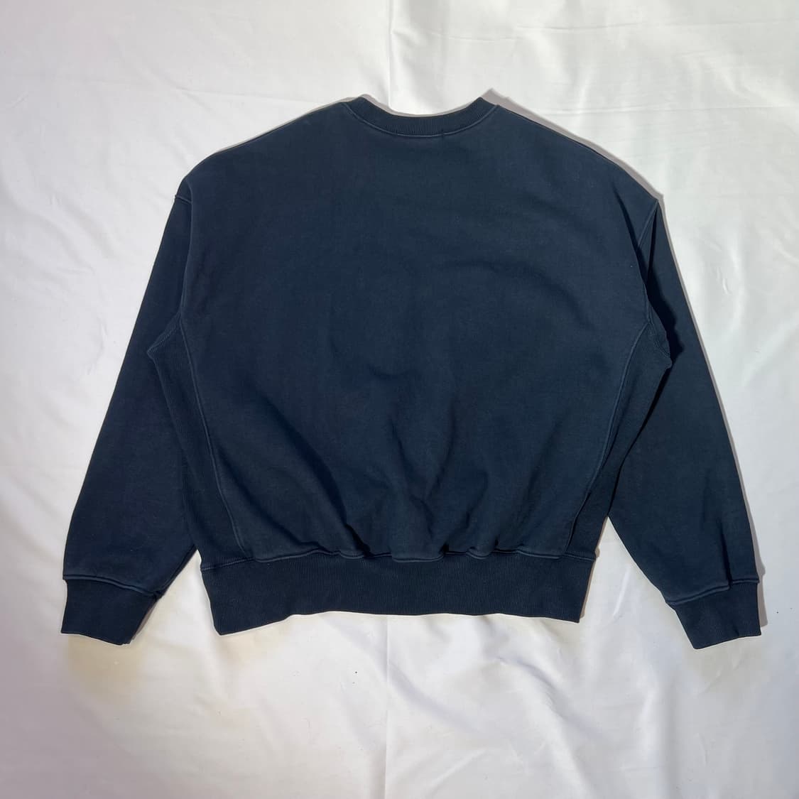 [FREE]마르디메크르디 빅로고 네이비 맨투맨 티셔츠 상품이미지5