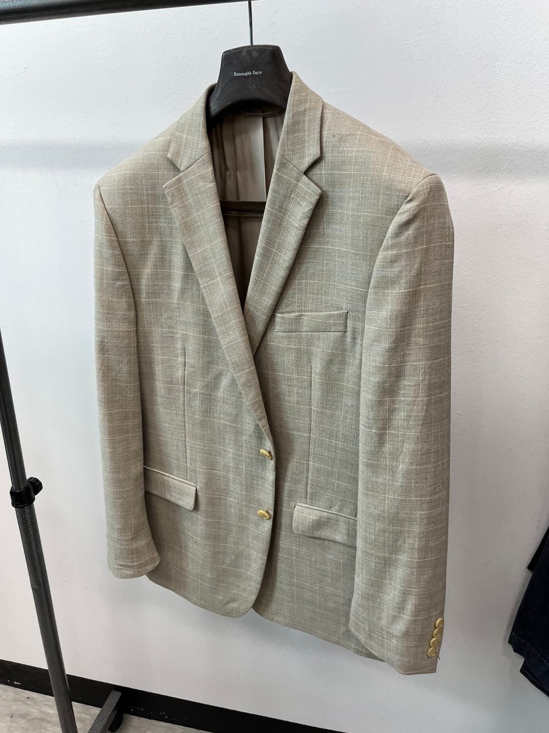 115-120) 랄프로렌 체크자켓  상품이미지1