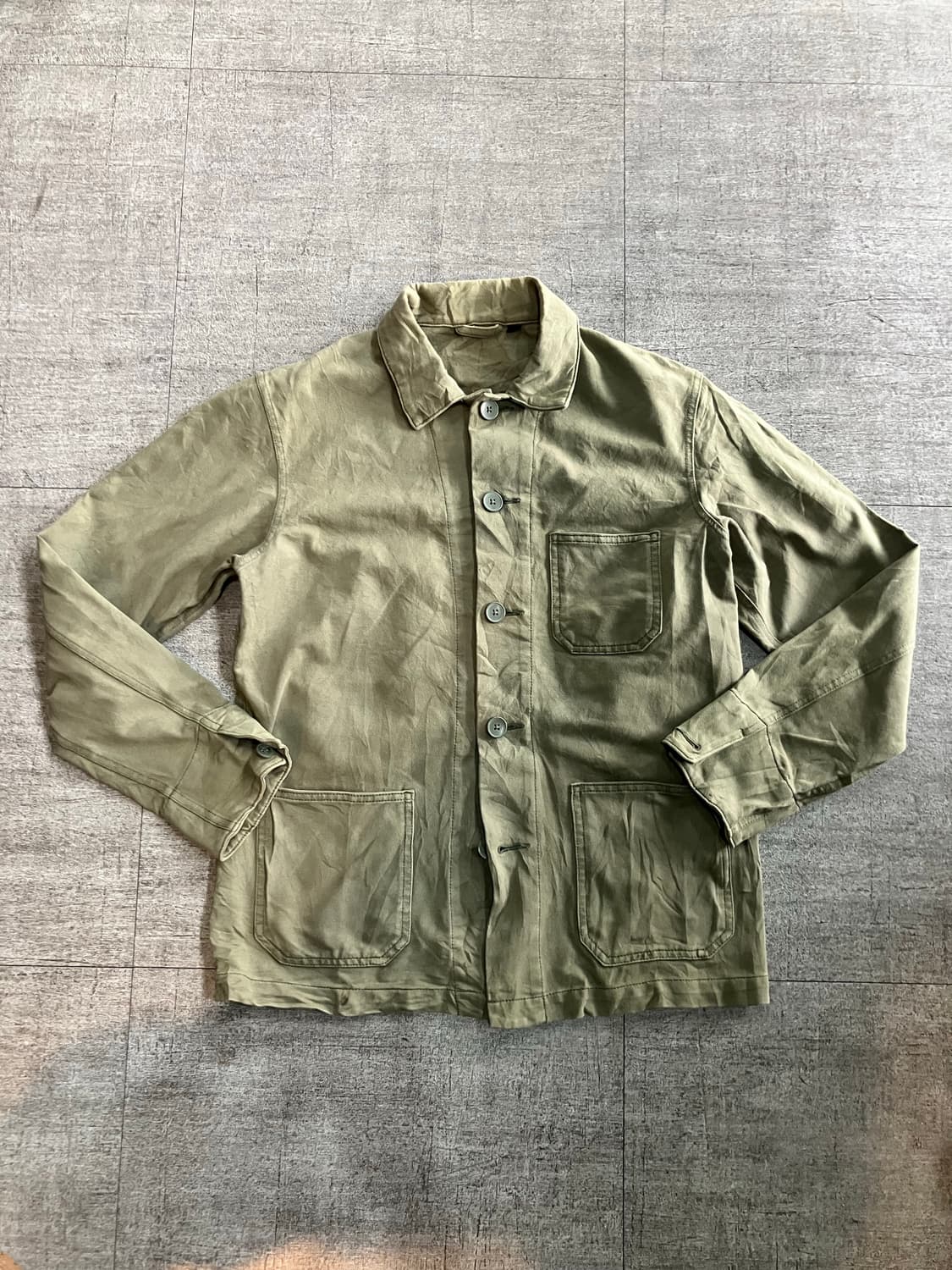 Uniqlo 유니클로 올드스쿨아메카지 사파리버튼 워크자켓 상품이미지1