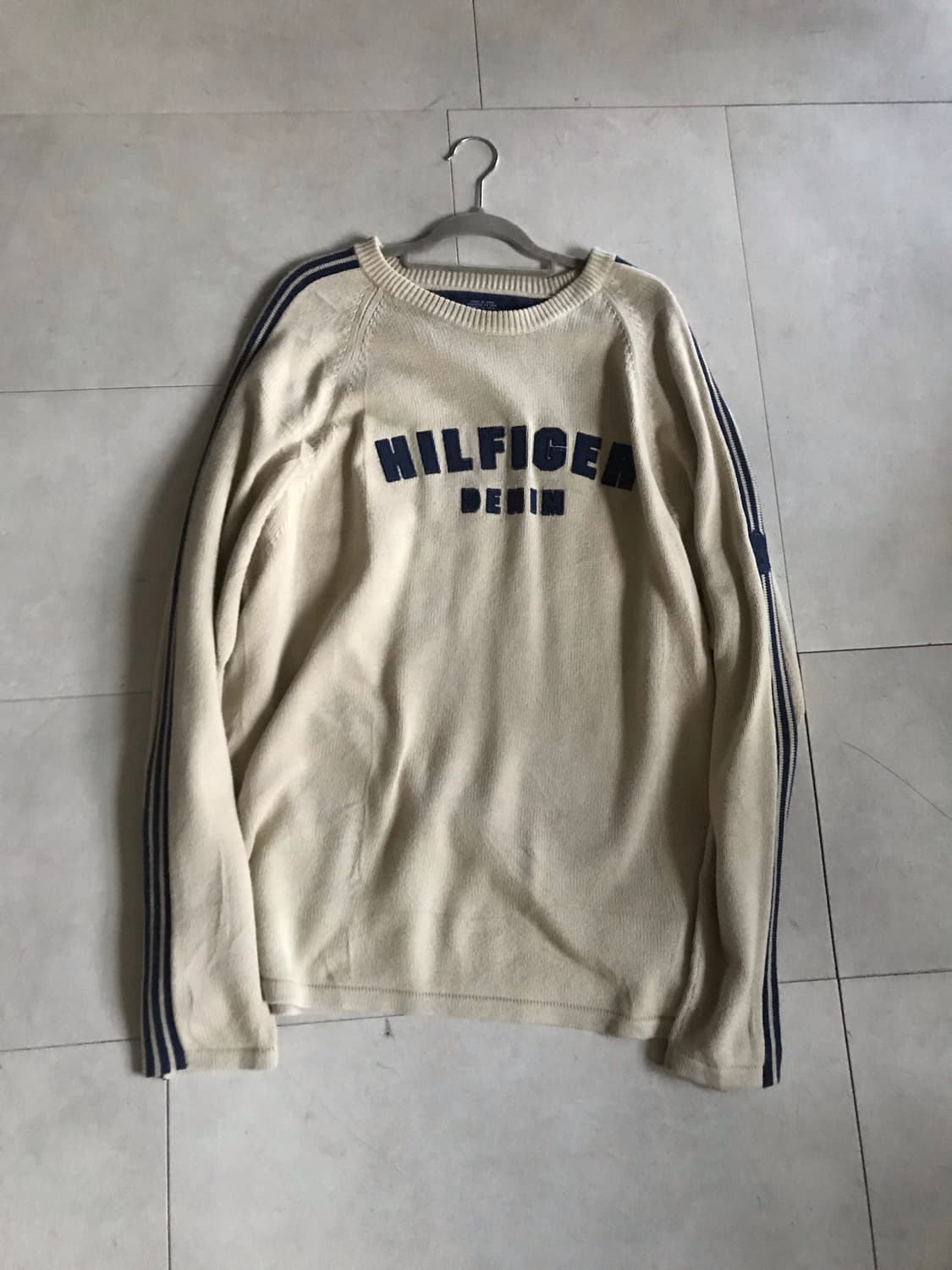 타미힐피거 베이지 오버핏 니트 상품이미지7