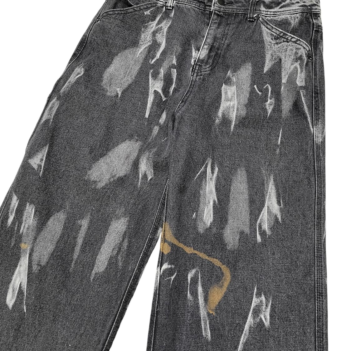 플레이버리즘 흑청 타이다이 워싱 카펜더 팬츠 상품이미지2