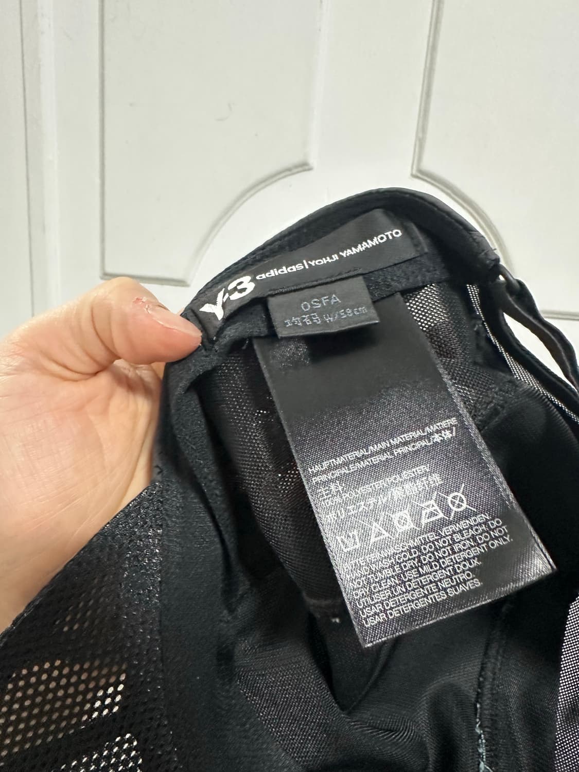 Y-3 와이쓰리 매쉬 캠프캡 상품이미지4