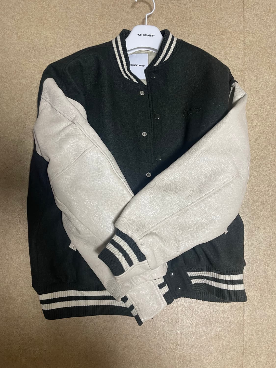 에스피오나지 바시티 자켓 카키 L 상품이미지1