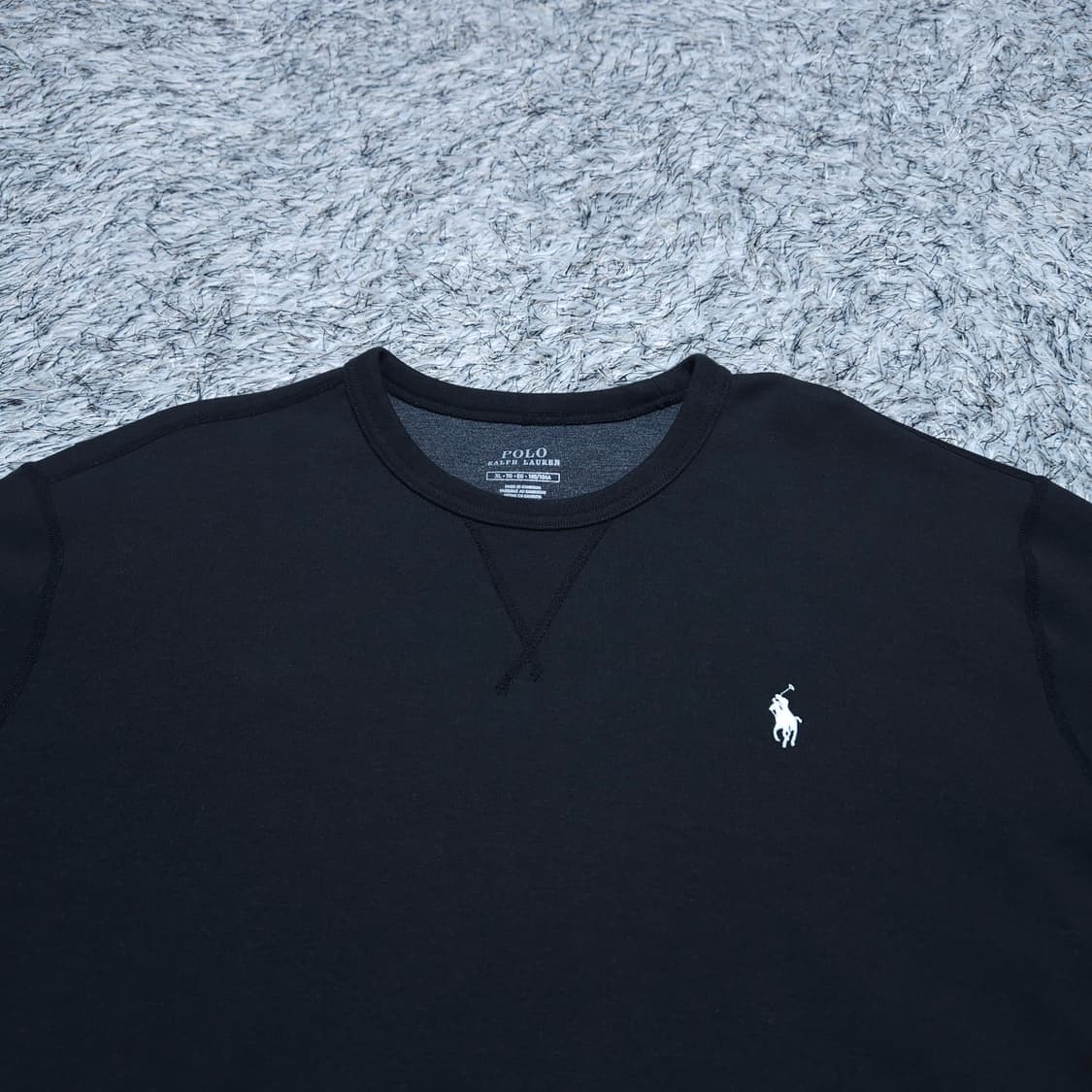 폴로랄프로렌) XL 남자 블랙 스웨트셔츠 맨투맨 / 왕눈이샵 상품이미지3