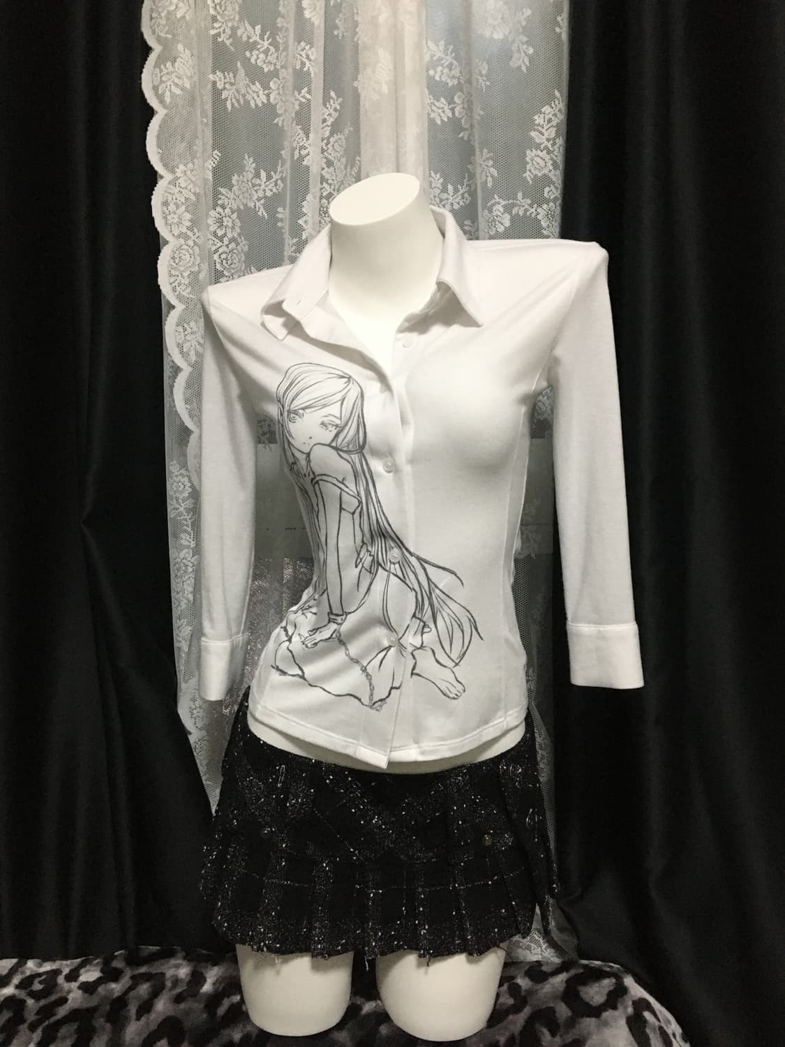 BONNAE Three Quarter Sleeve Shirt  상품이미지1