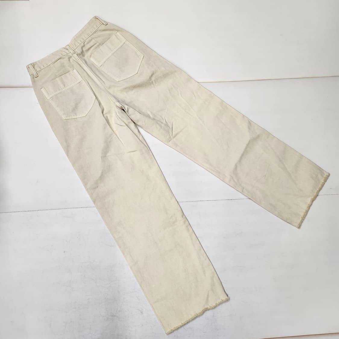 정품 마리떼프랑소와저버 여성 면 데님 와이드 팬츠 26 상품이미지5