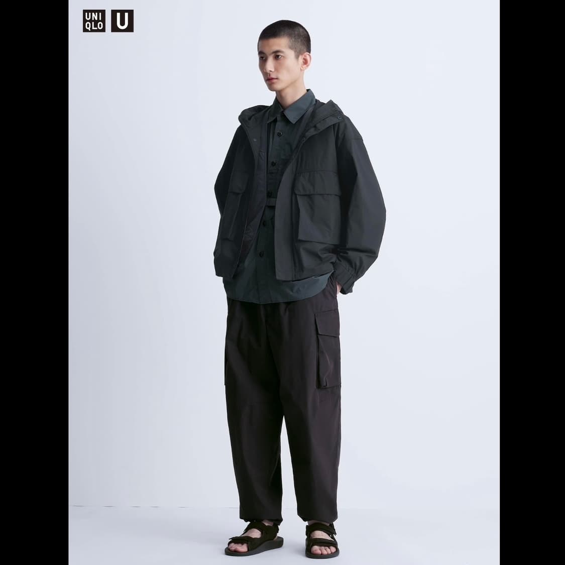 유니클로 & 르메르 콜라보 와이드핏 파라슈트 카고팬츠 (새상품) 상품이미지9