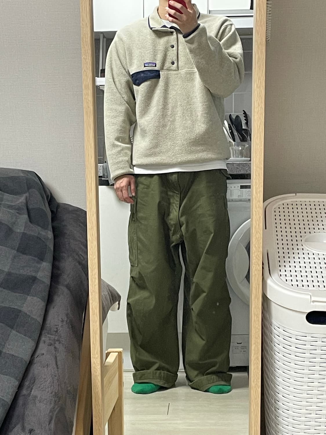 파타고니아 신칠라 헤비웨이트 오트밀 m 상품이미지9