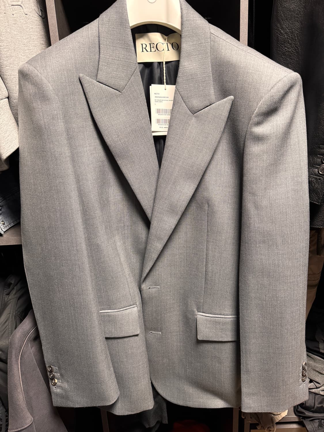 렉토 25시즌 그레이 자켓 상품이미지1