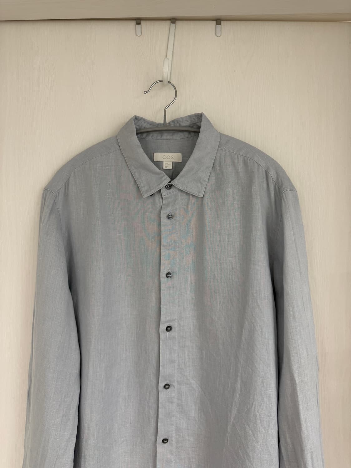 COS 코스 남성 린넨셔츠 블루그레이 EUR41 상품이미지1
