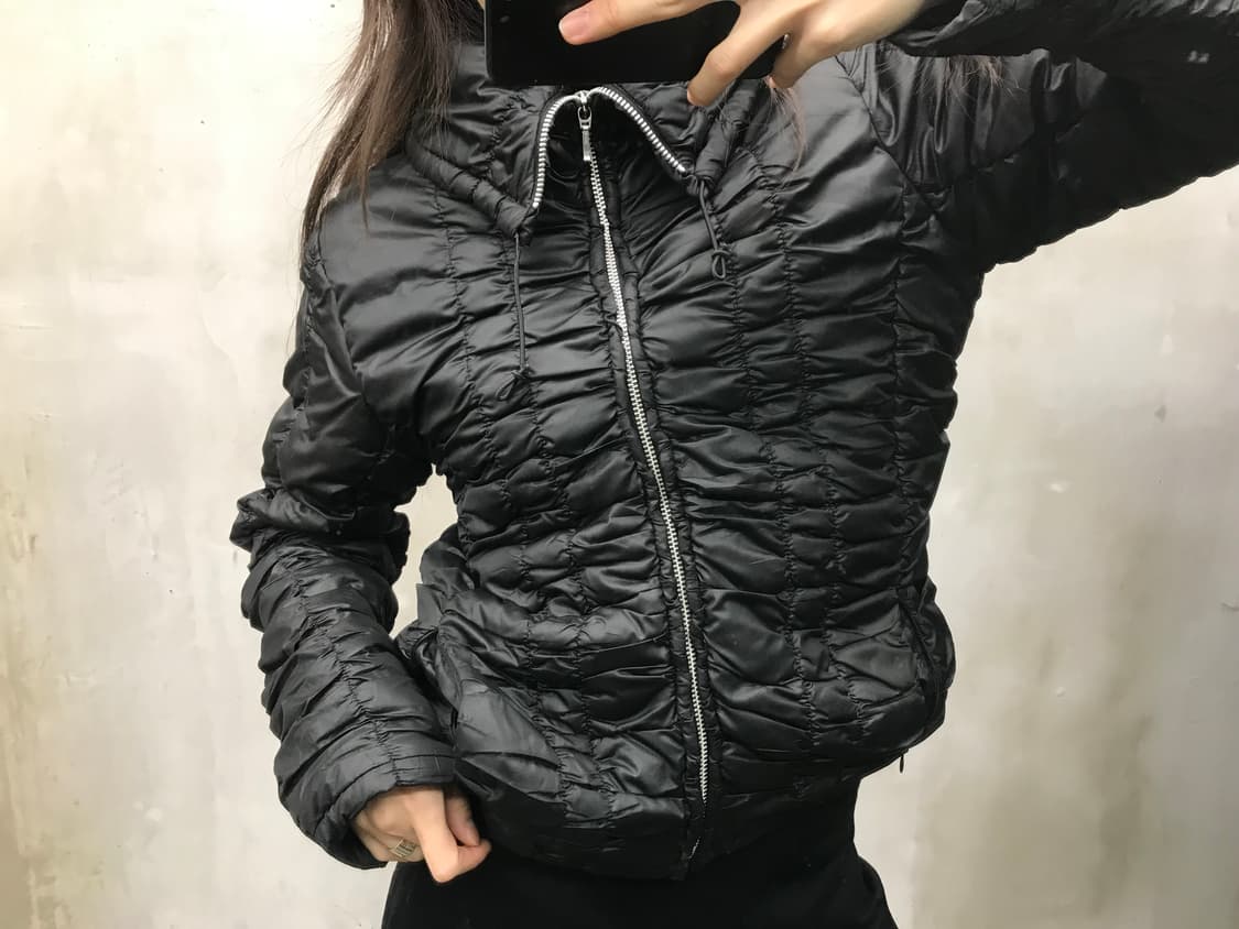 Shirring high neck light padding 상품이미지5