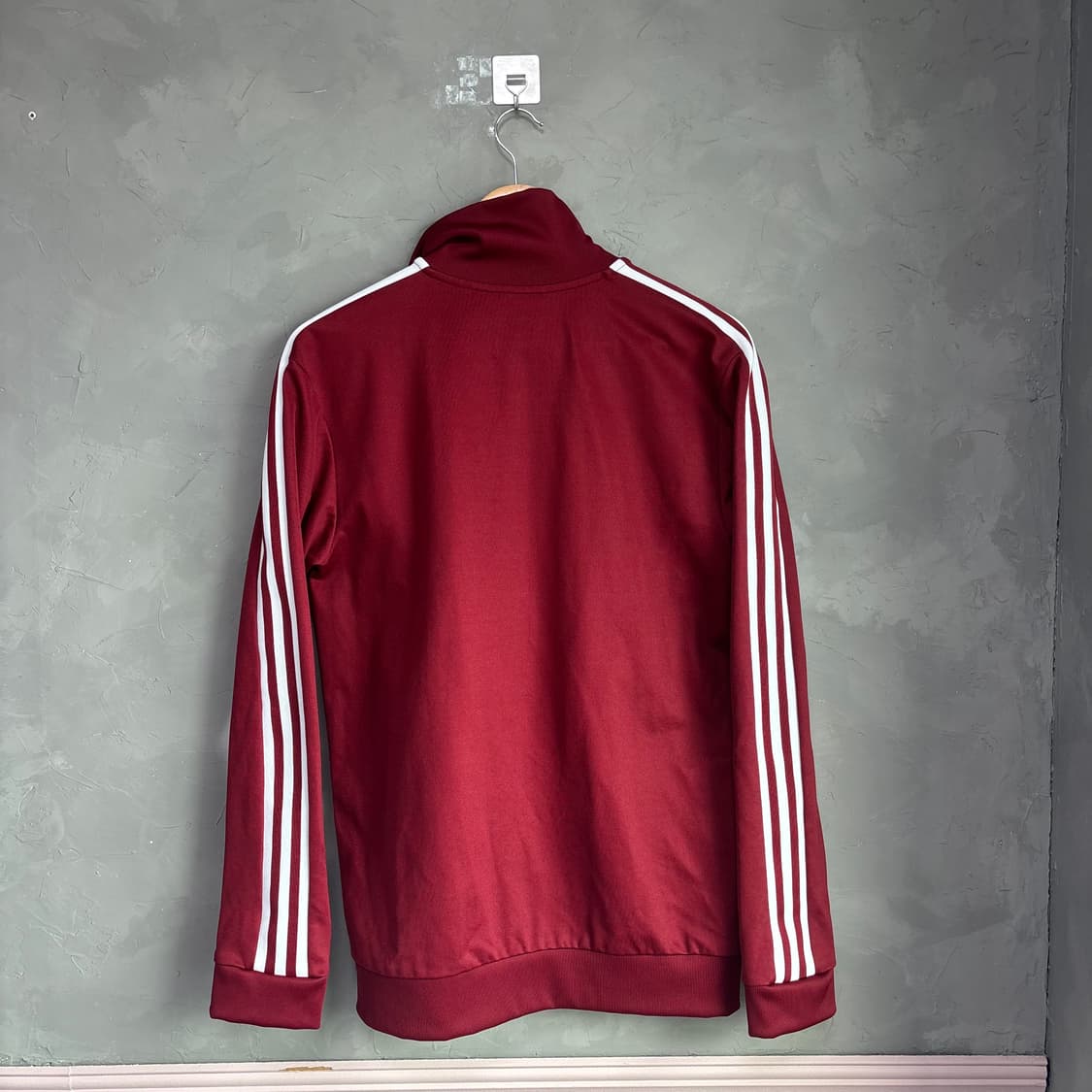 아디다스 신형 베켄바우어 져지 트랙탑 버건디 상품이미지4