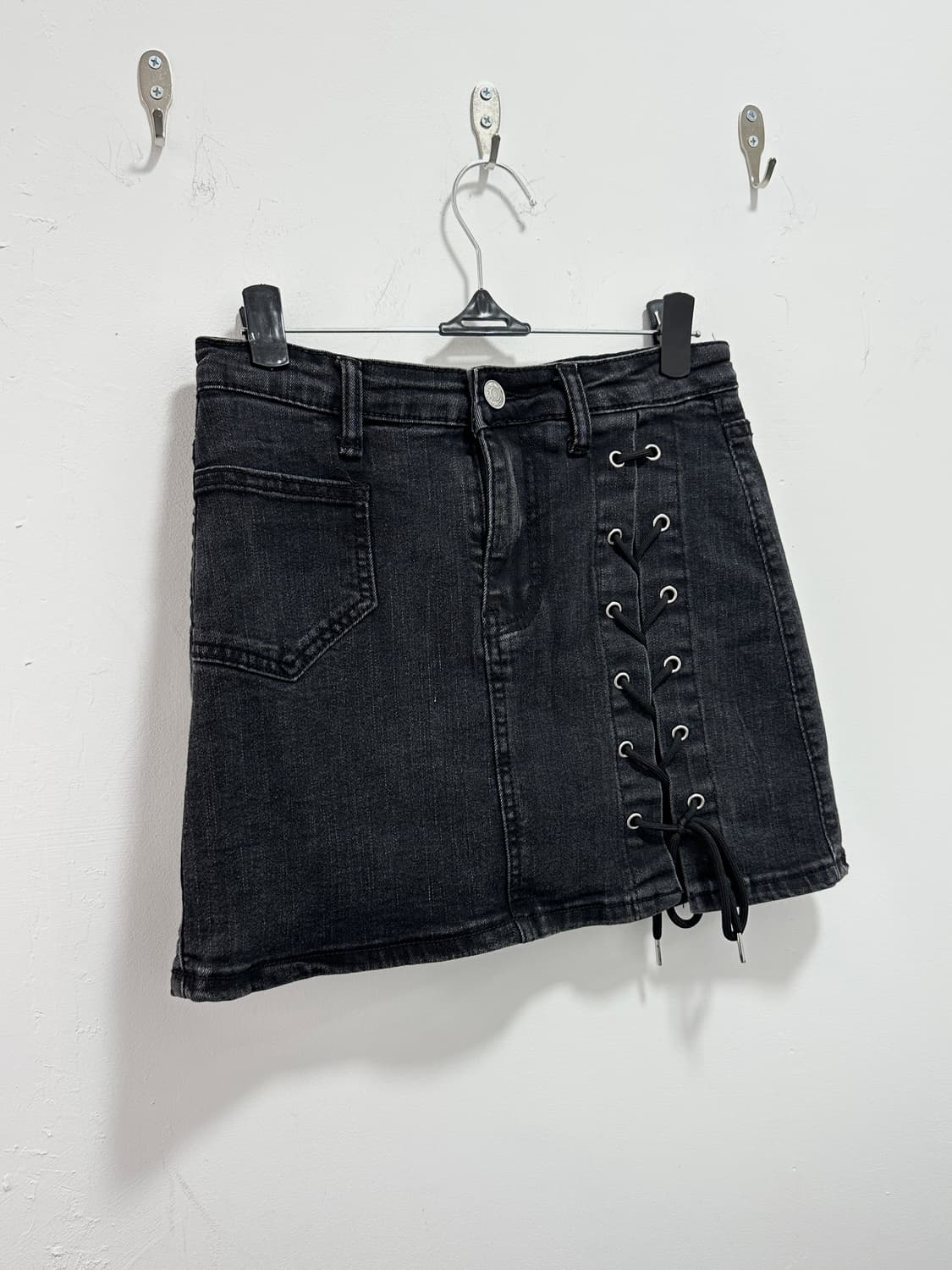 Vintage side eyelet detail skirt 상품이미지2