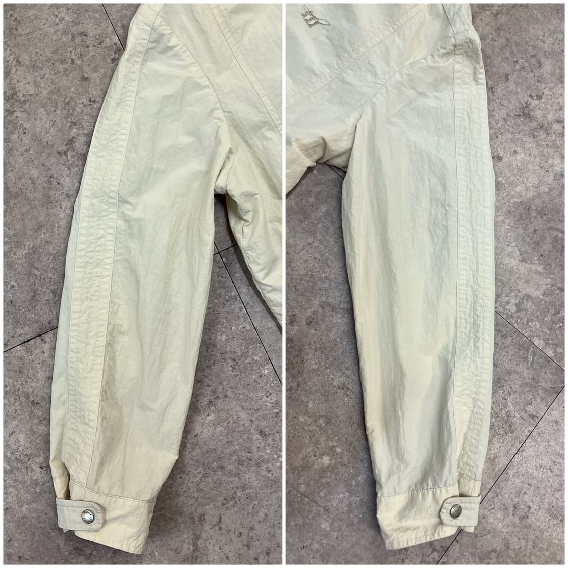 헨리코튼 자수 바람막이 자켓 아이보리 105 #csz2877 상품이미지6