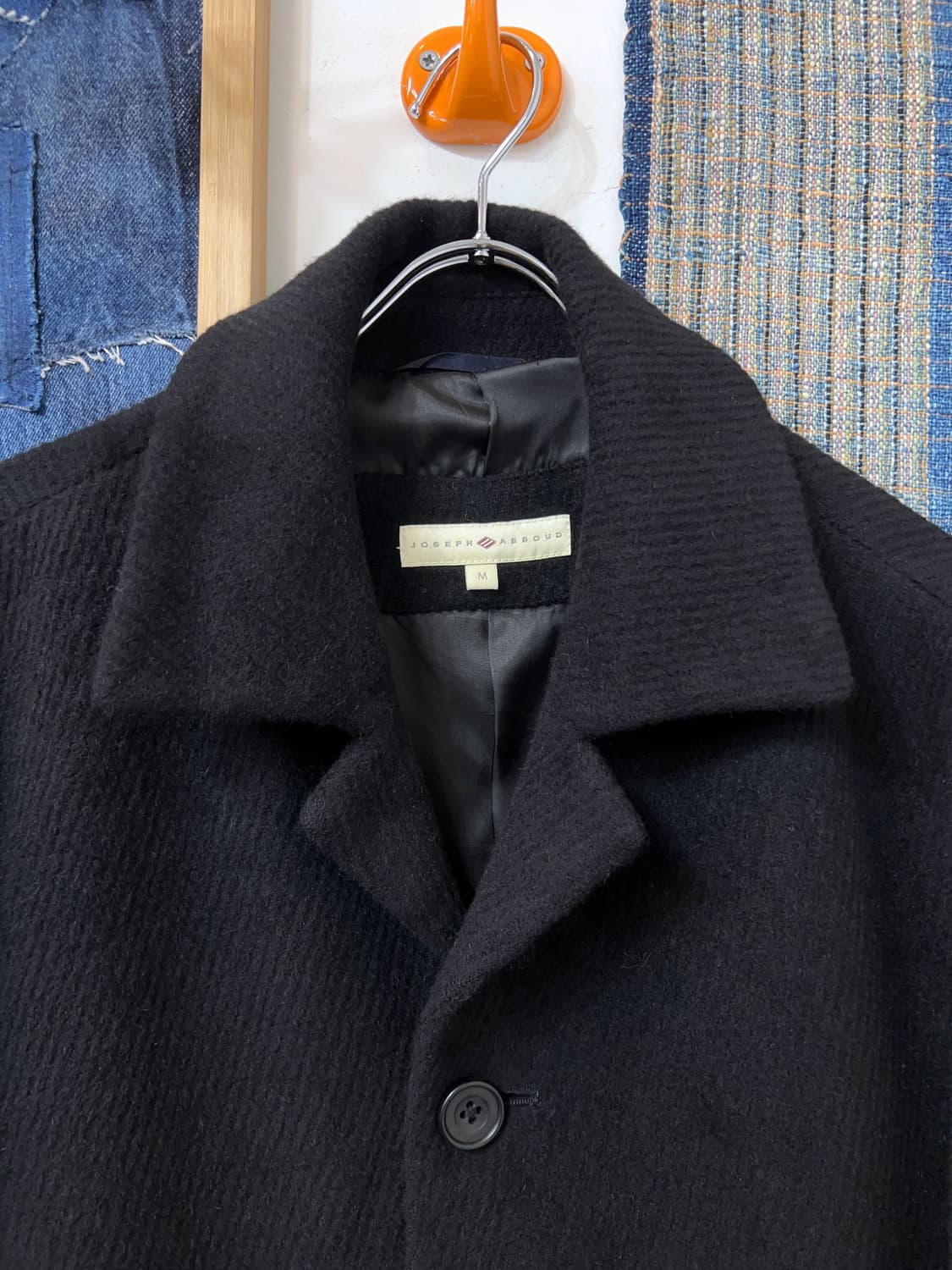 JOSEPH ABBOUD Angora Blend Wool Coat 상품이미지3