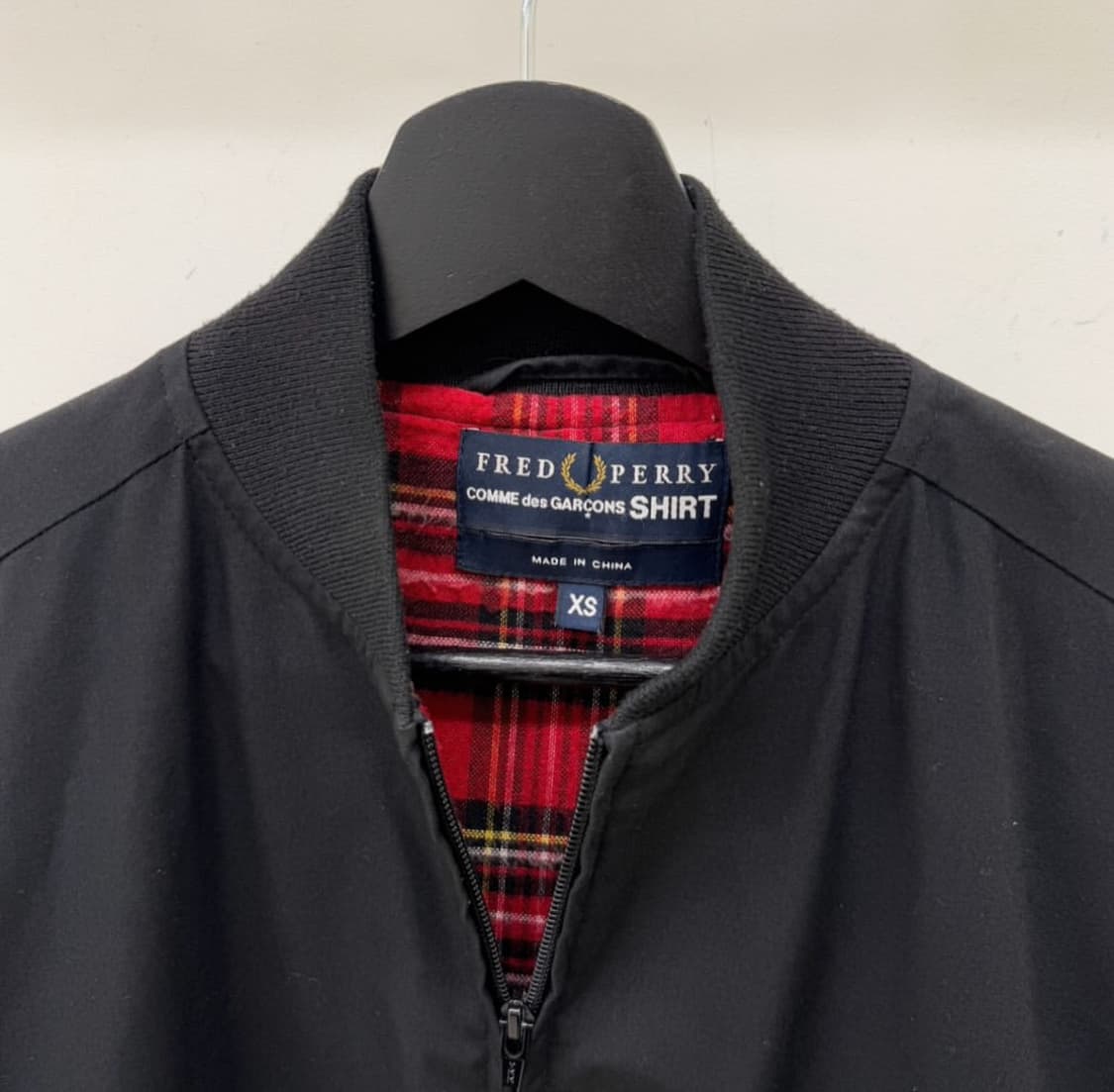 꼼데가르송 셔츠 x 프레드페리 블루종 자켓 상품이미지3