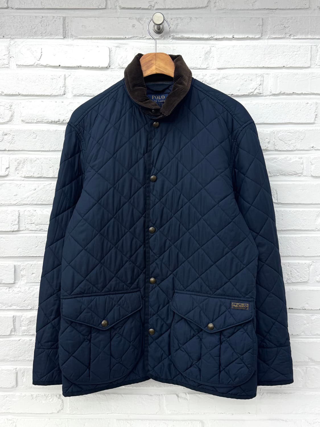 폴로 블루 퀄팅자켓 상품이미지3