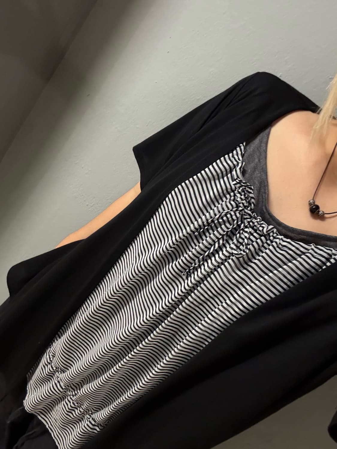 3-layered detail cardigan top  상품이미지1
