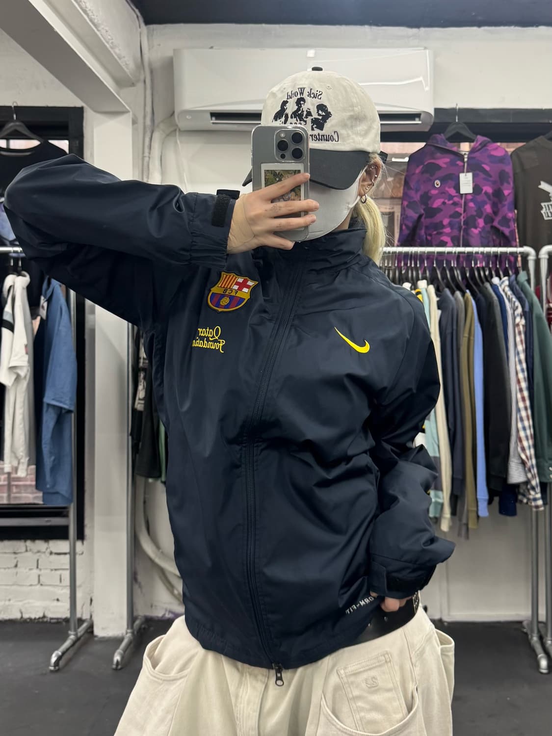나이키 바르셀로나 바람막이 상품이미지1