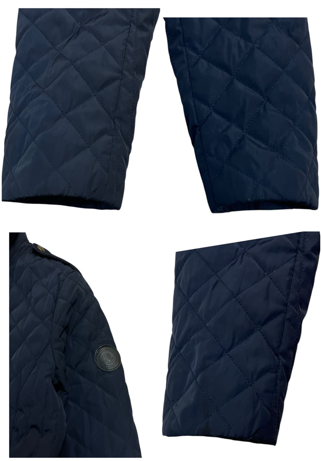 랄프로렌 퀄팅 후드 자켓 네이비 XS  #csz2135 상품이미지9