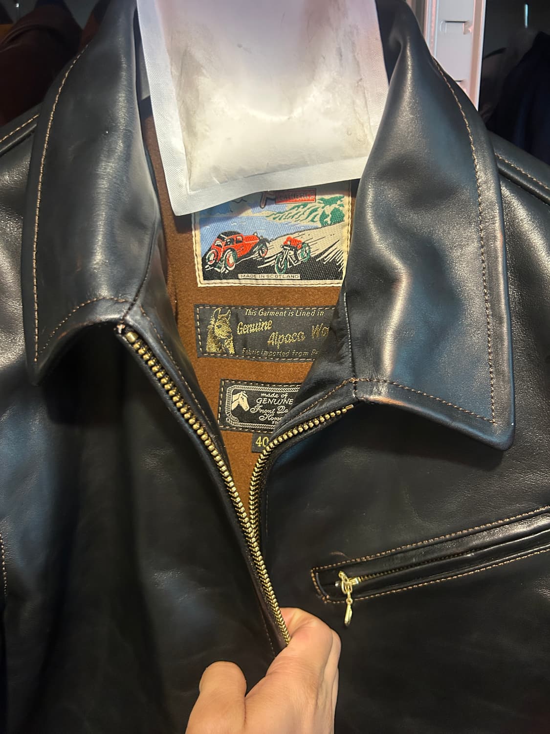 [40]에어로레더 하프벨트 교신O 상품이미지6