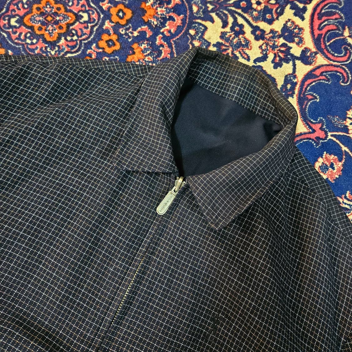 입생로랑 리버시블 시그니쳐 YSL로고 블루종자켓 100-105size 상품이미지4