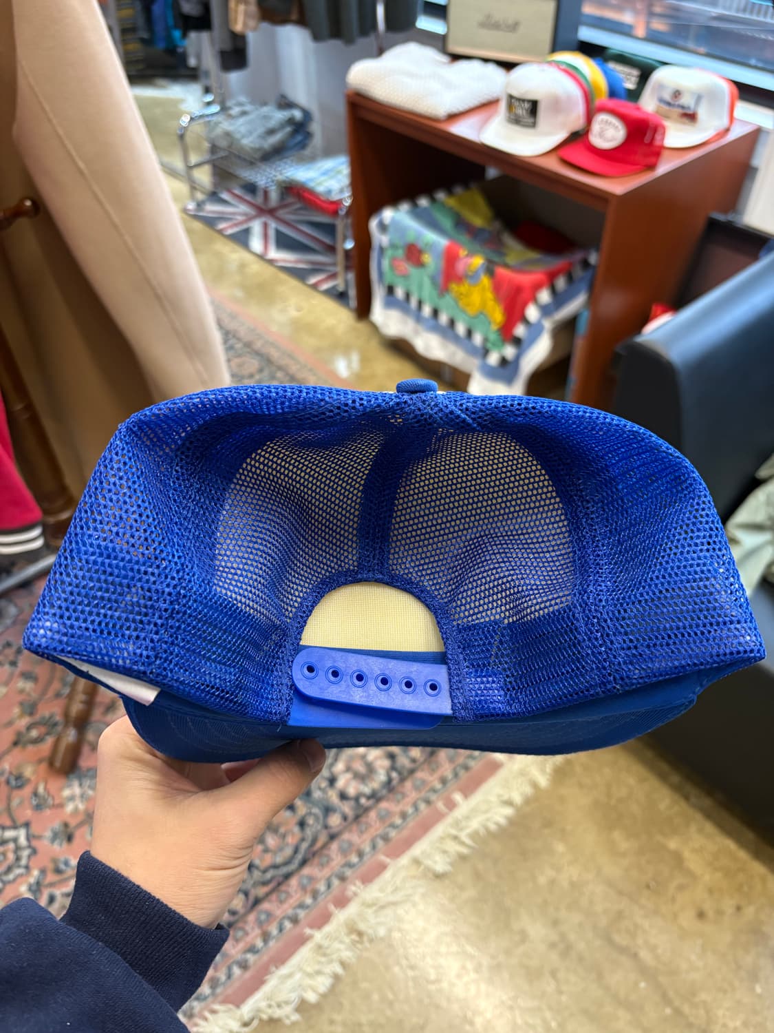 80s 미국 의용 소방대 빈티지 트러커캡 상품이미지3