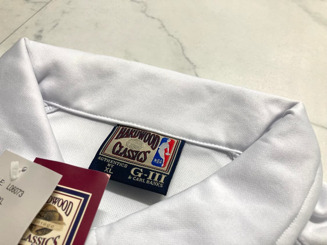 (새상품)90s 하드우드 NBA 보스턴 셀틱스 반팔 저지 105-110 상품이미지3