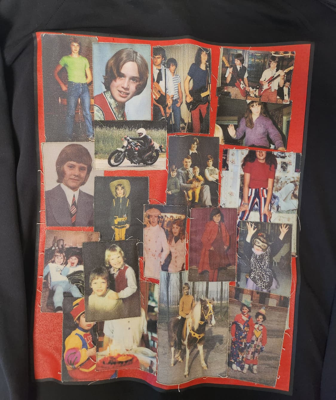 라프시몬스RAF SIMONS/21SS 포토 몽타주 후드/M 상품이미지2