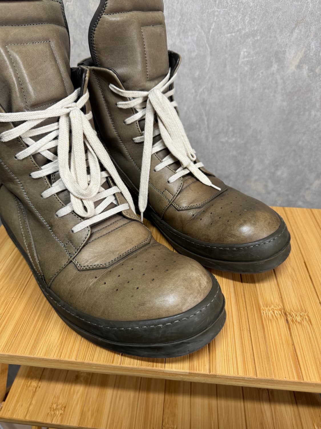 43 / 릭오웬스 지오바스켓 더스트 상품이미지5