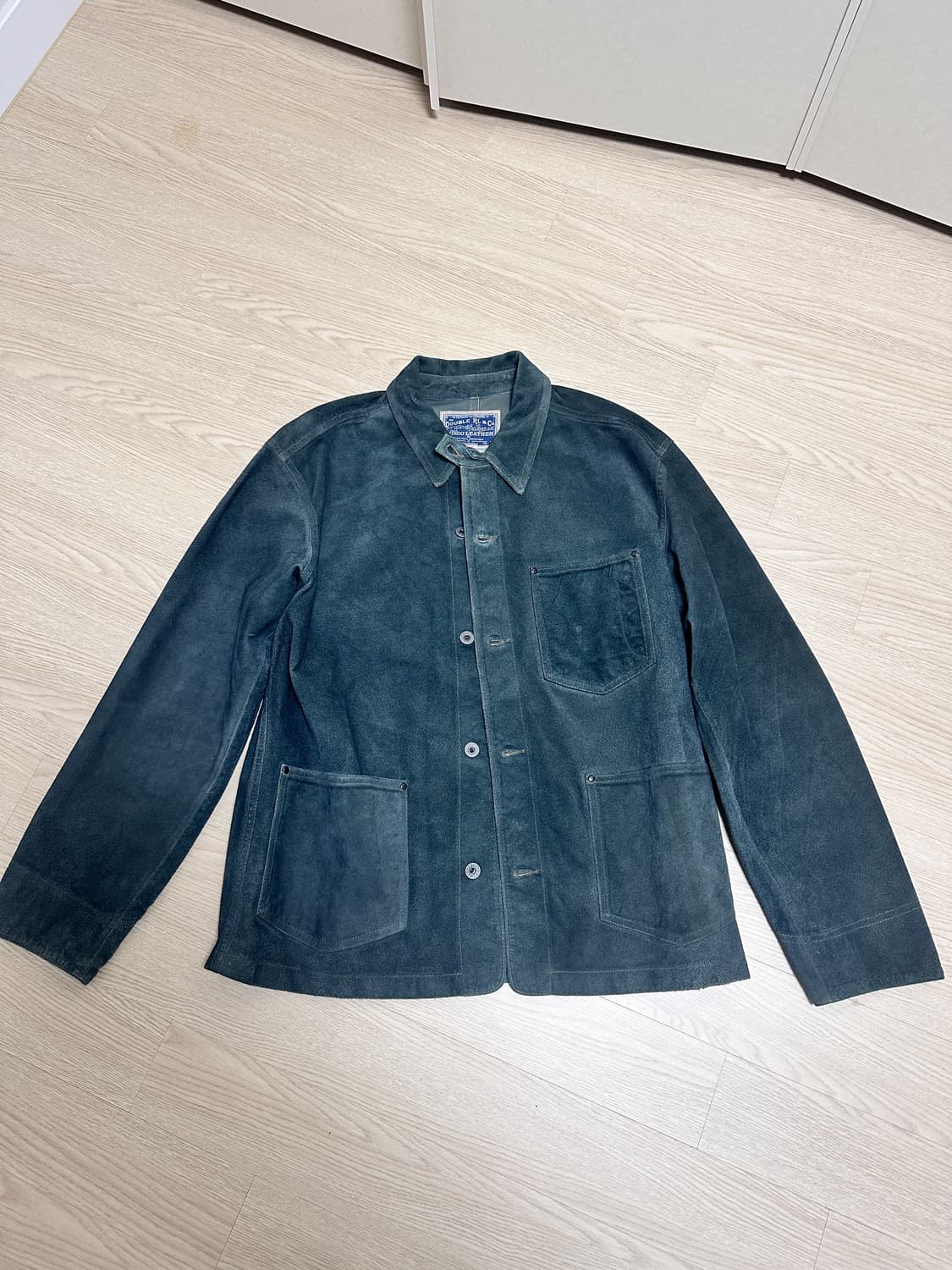 RRL 인디고 러프이웃 스웨이드 자켓 M 상품이미지2