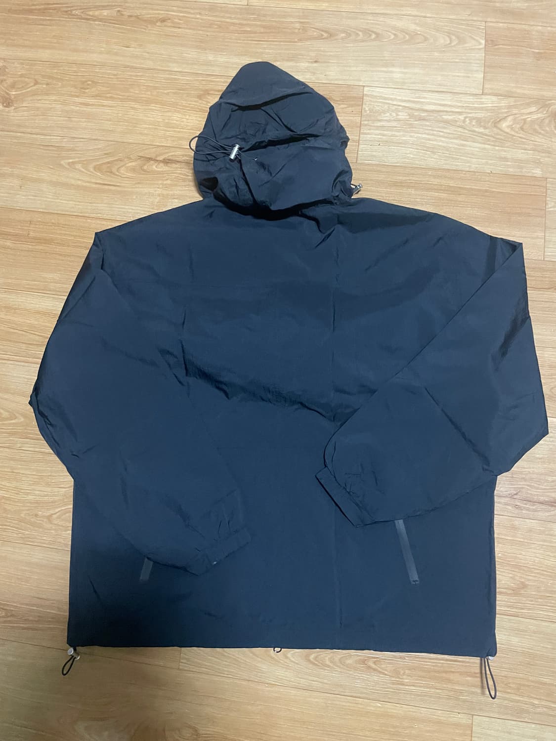 논플로어 윈드브레이커 자켓 블랙 L 상품이미지2