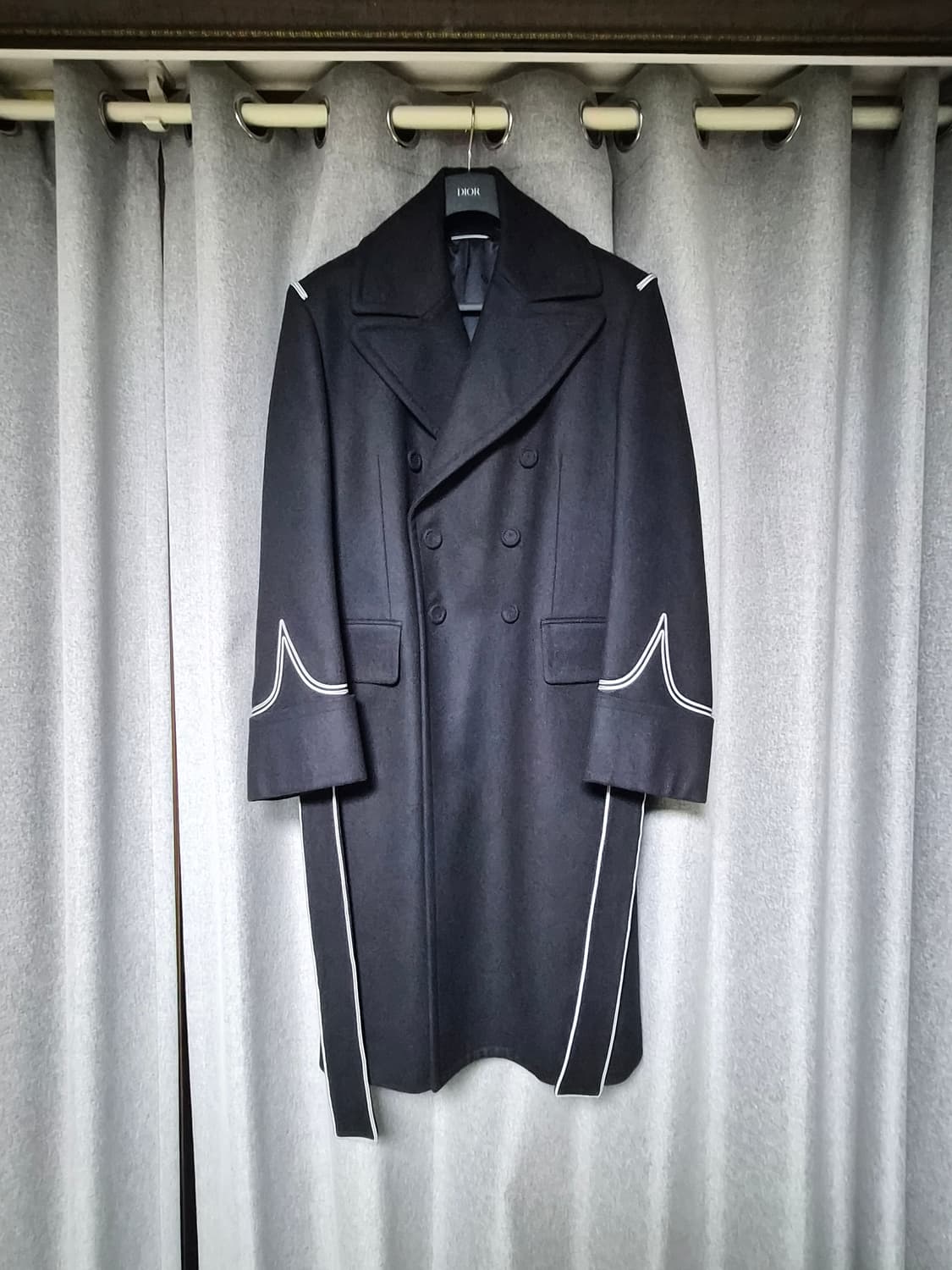 디올 21fw 실크울 로프 코트 팝니다 루이비통 구찌 보테가 프라다 상품이미지7