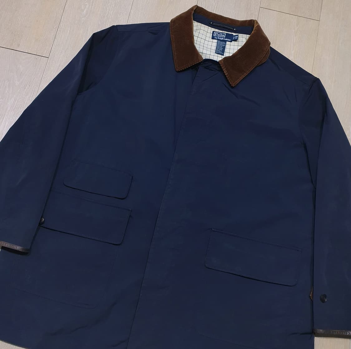 폴로 방수 초어코트 카코트 네이비 3xl 빅사이즈 1 상품이미지3
