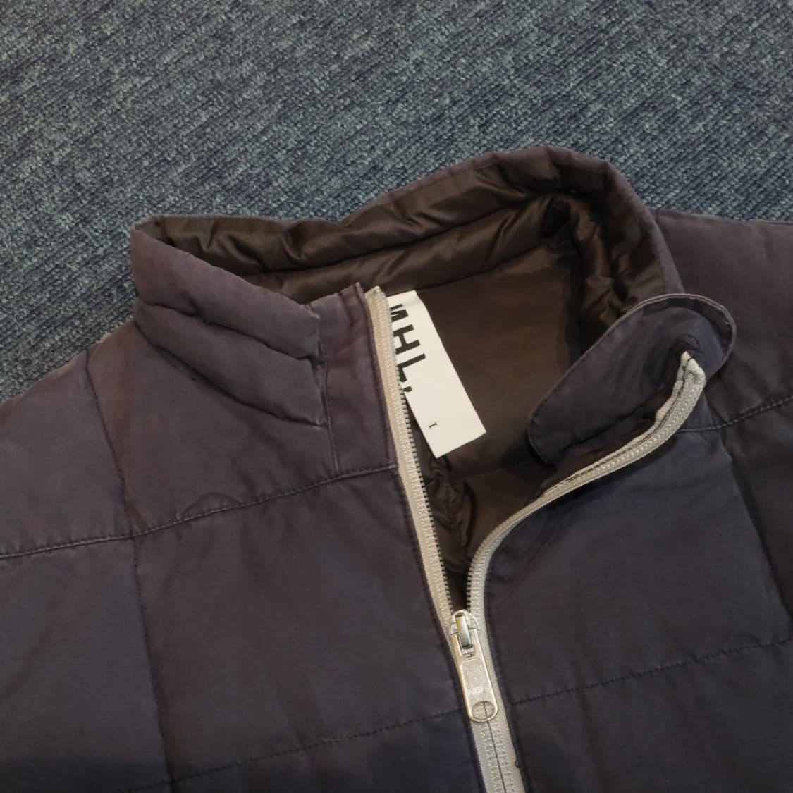 mhl 워싱 집업 자켓 상품이미지2