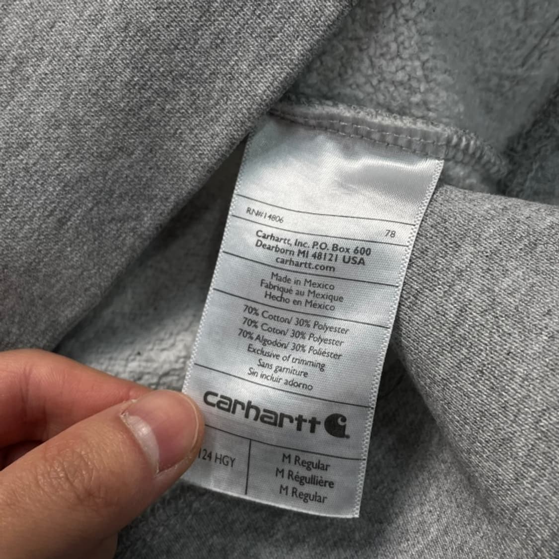 100 칼하트 맨투맨 상품이미지4