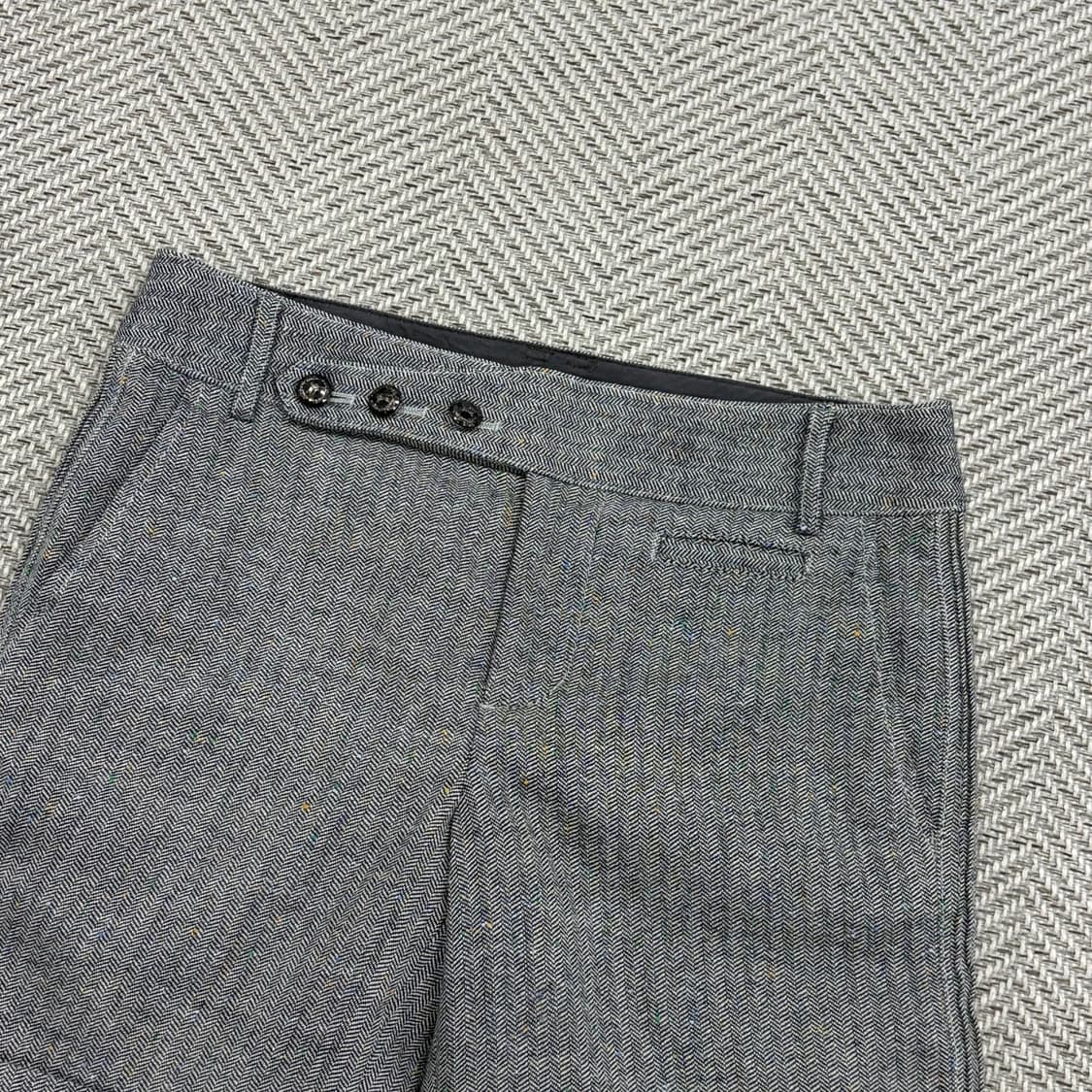 버버리 블루라벨 헤링본 울블렌드 쇼츠 v2725 상품이미지3