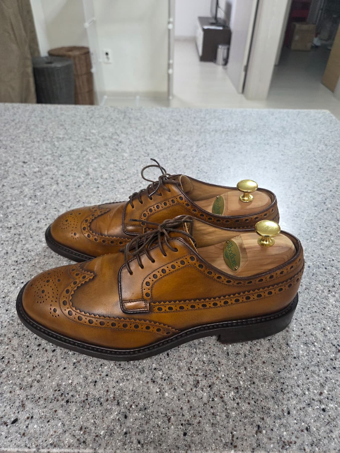 KEATON 윙팁 더비슈즈 265사이즈 16.5만 상품이미지4