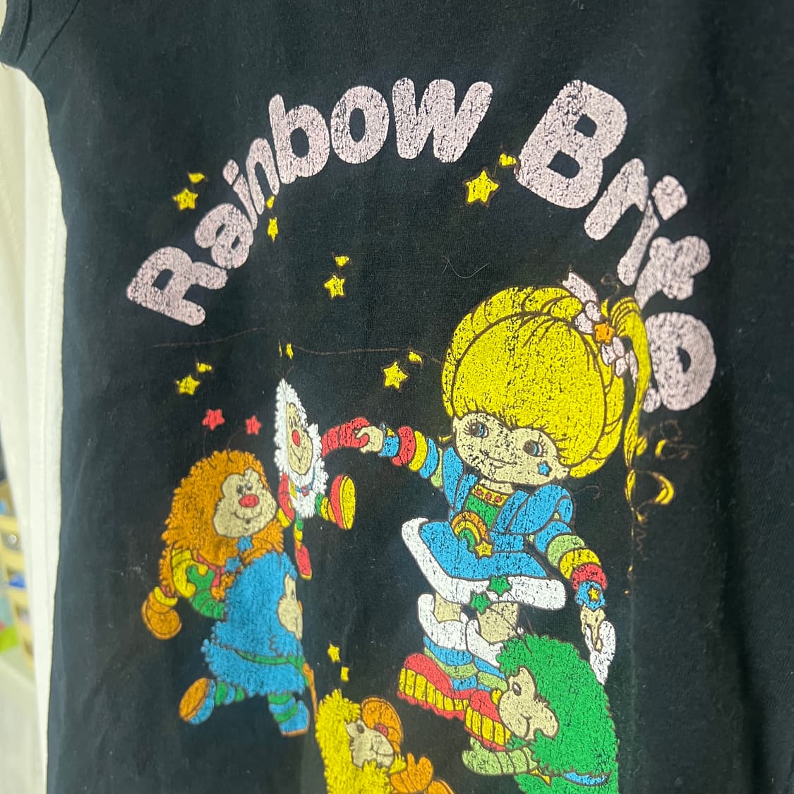 Rainbow Brite 레인보우브라이트 빈티지 캡소매 티셔츠 상품이미지3