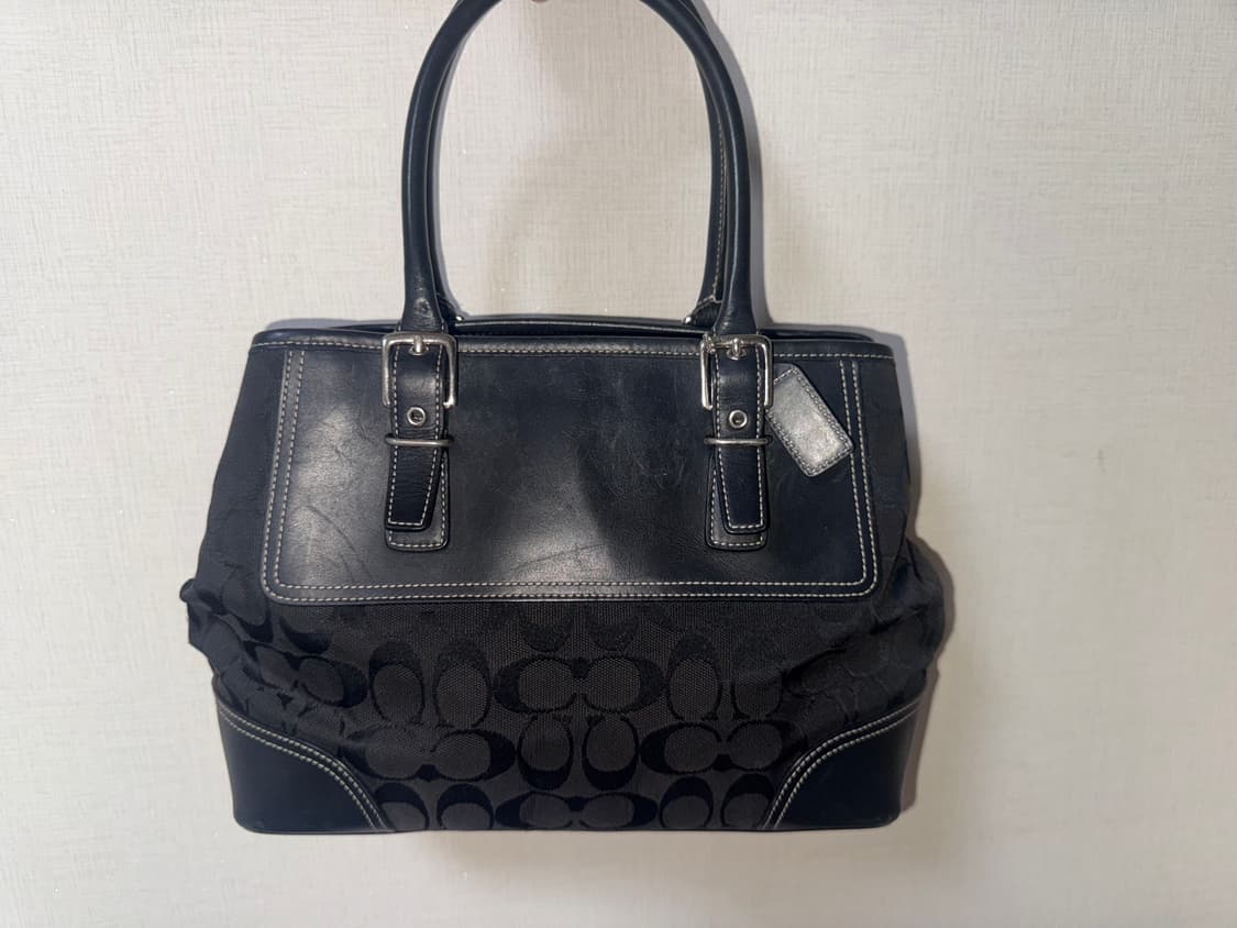 코치 시그니처 자카드 토트백 상품이미지2