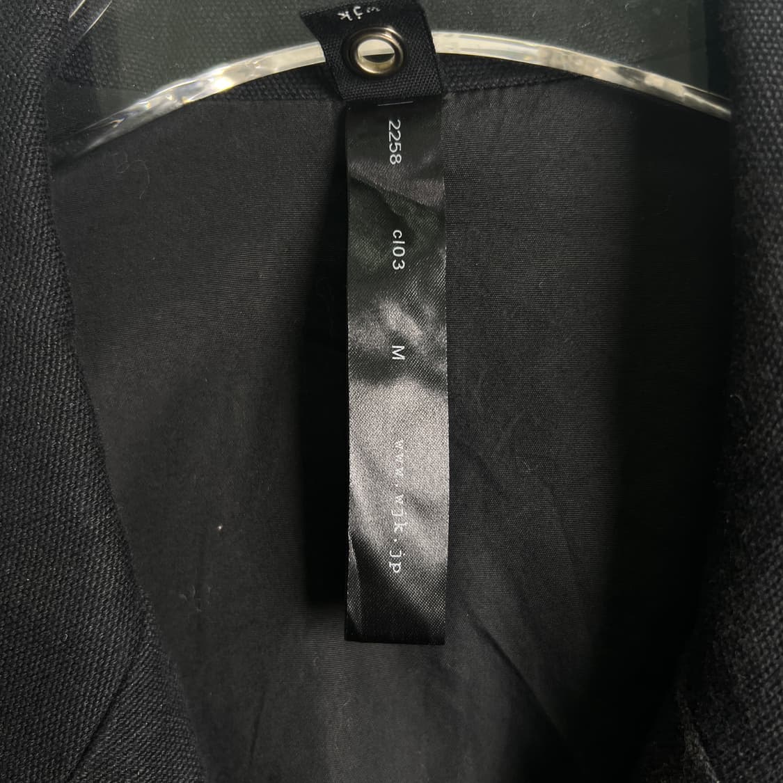 wjk 블랙 컷오프 블레이저 자켓 M 상품이미지3