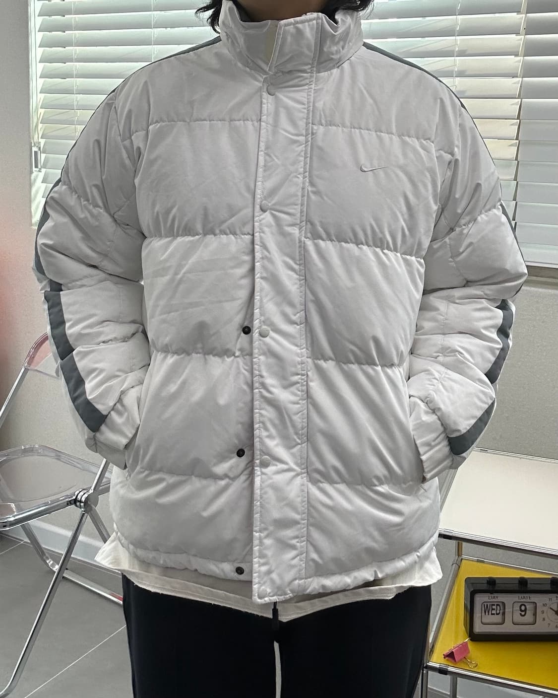 (XL)00'S 나이키 덕다운 화이트 패딩-M1575 상품이미지1