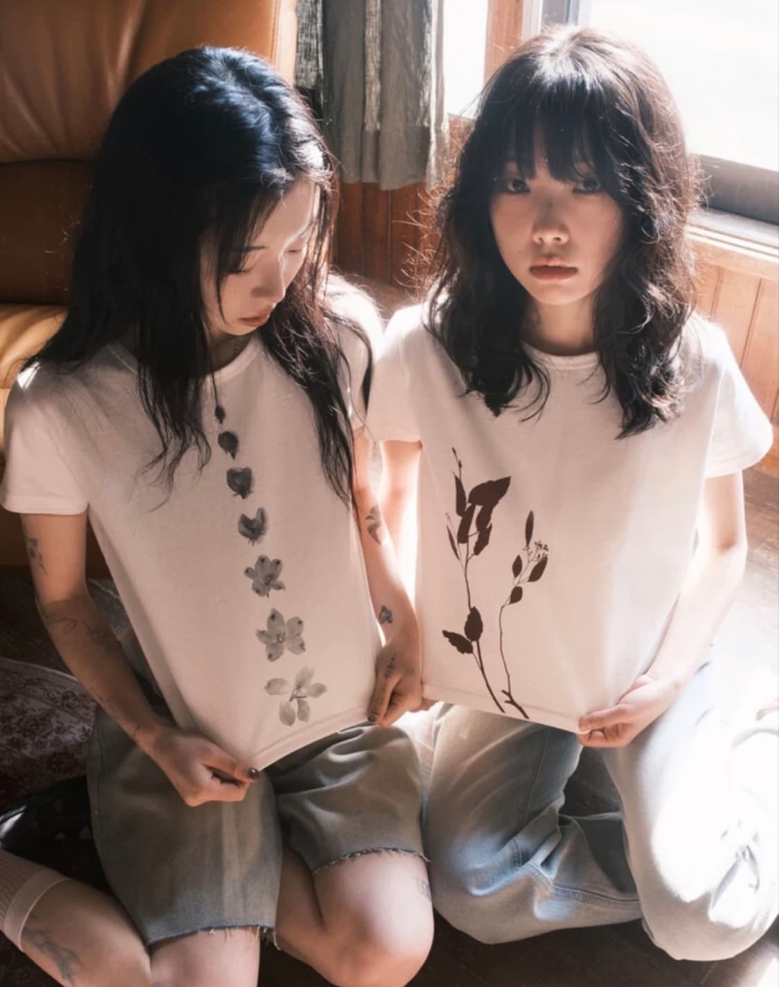 프래그팜 블루밍 쇼트 티 상품이미지2