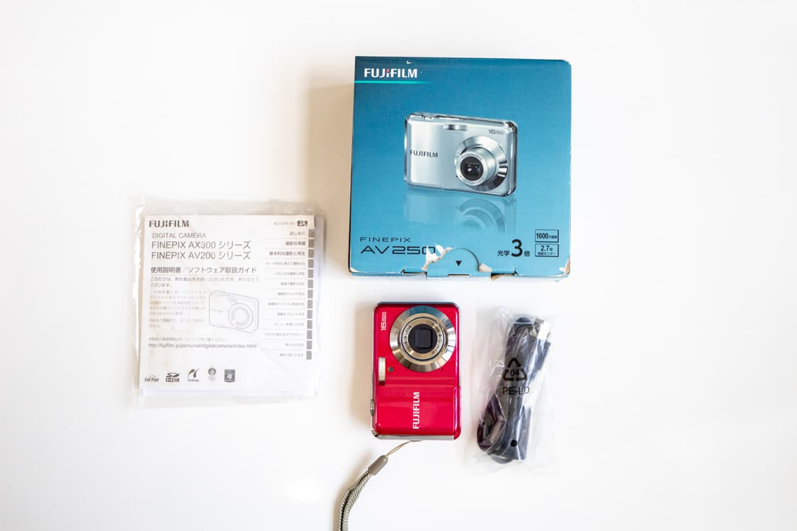 FujiFilm Finepix AV250 / 빈티지 디지털 카메라  상품이미지9