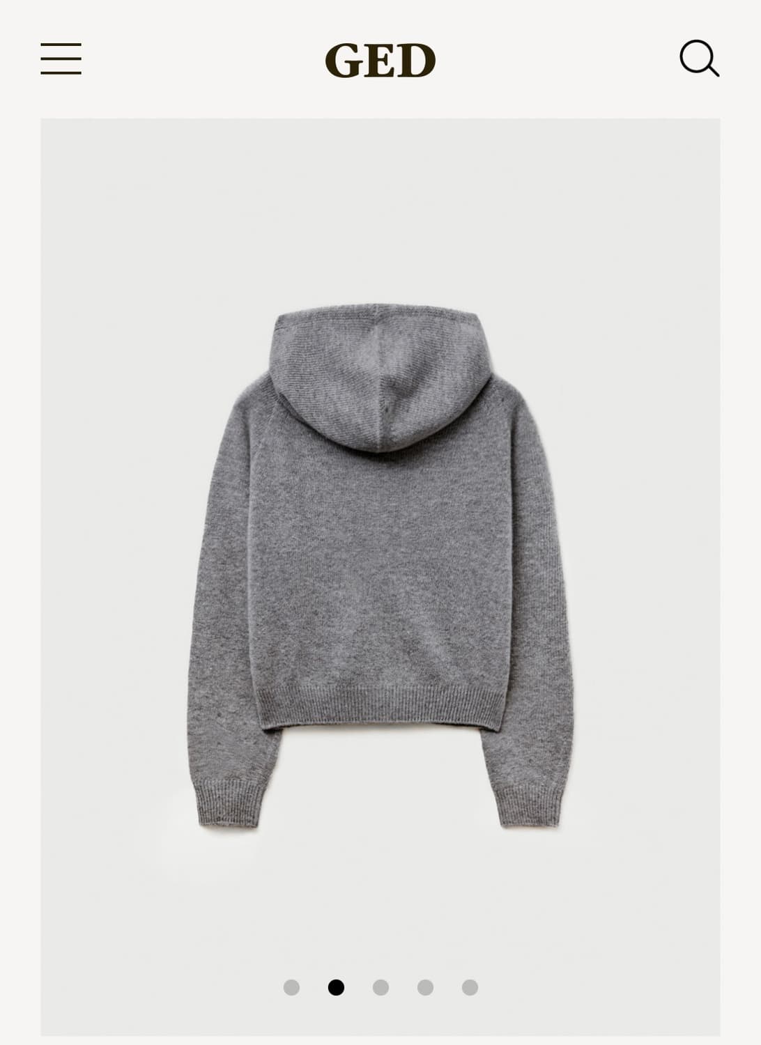 게드 ged 울집업 (그레이) 상품이미지2